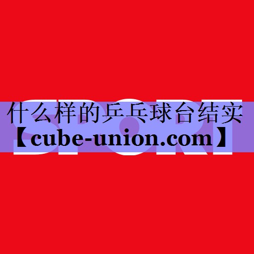 什么样的乒乓球台结实